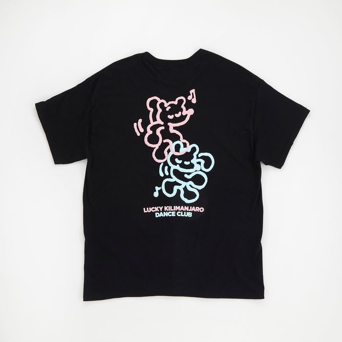 【Lucky Kilimanjaro】LKDCぽこぽこT -コマツタスクコラボ-/ブラック