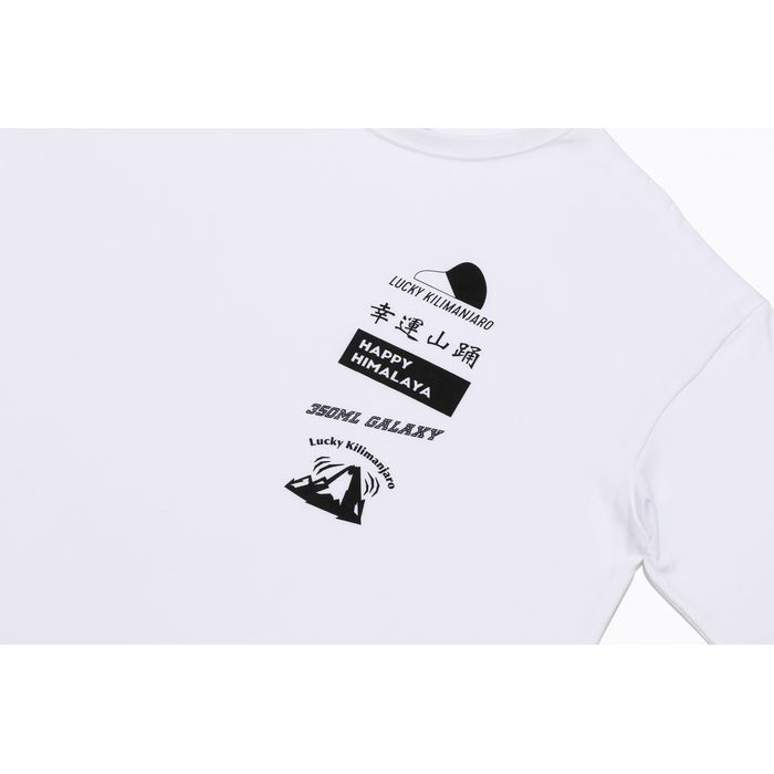 【Lucky Kilimanjaro】ロゴゴロゴロT/ホワイト