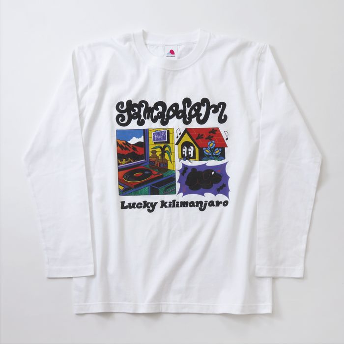 【Lucky Kilimanjaro】YAMADORI 2023 ロンT -trampolineコラボ-