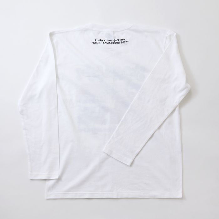 【Lucky Kilimanjaro】YAMADORI 2023 ロンT -trampolineコラボ-