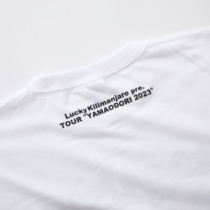 【Lucky Kilimanjaro】YAMADORI 2023 ロンT -trampolineコラボ-