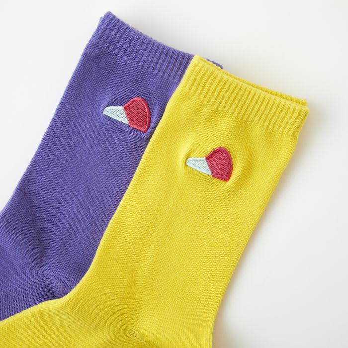 【Lucky Kilimanjaro】LK SOCKS 2023 Yellow/Purple