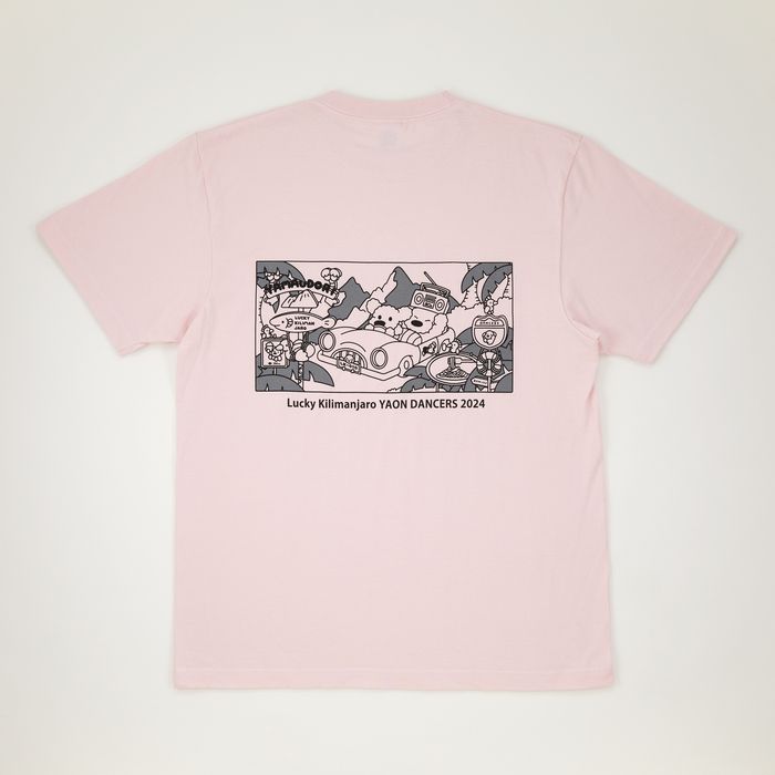 【Lucky Kilimanjaro】YAON DANCERS T -中村美遥コラボ- FC Pink