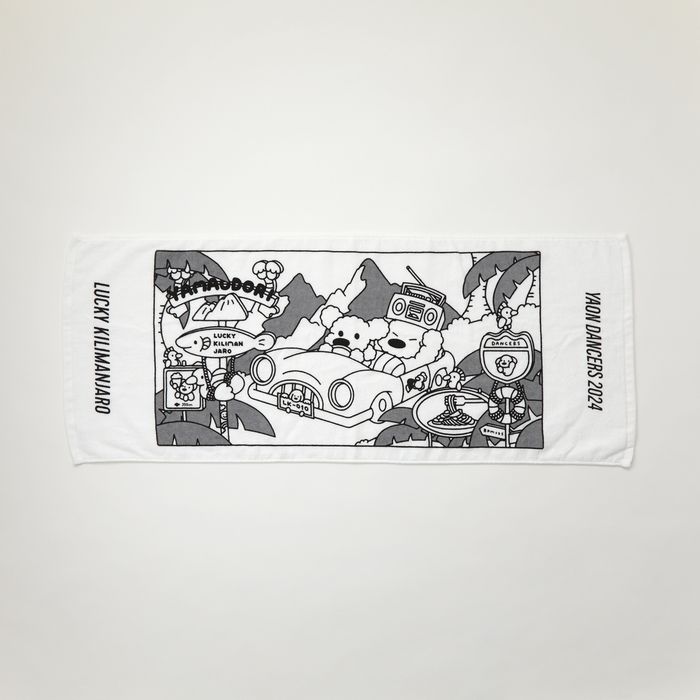 【Lucky Kilimanjaro】YAON DANCERS フェイスタオル -中村美遥コラボ-