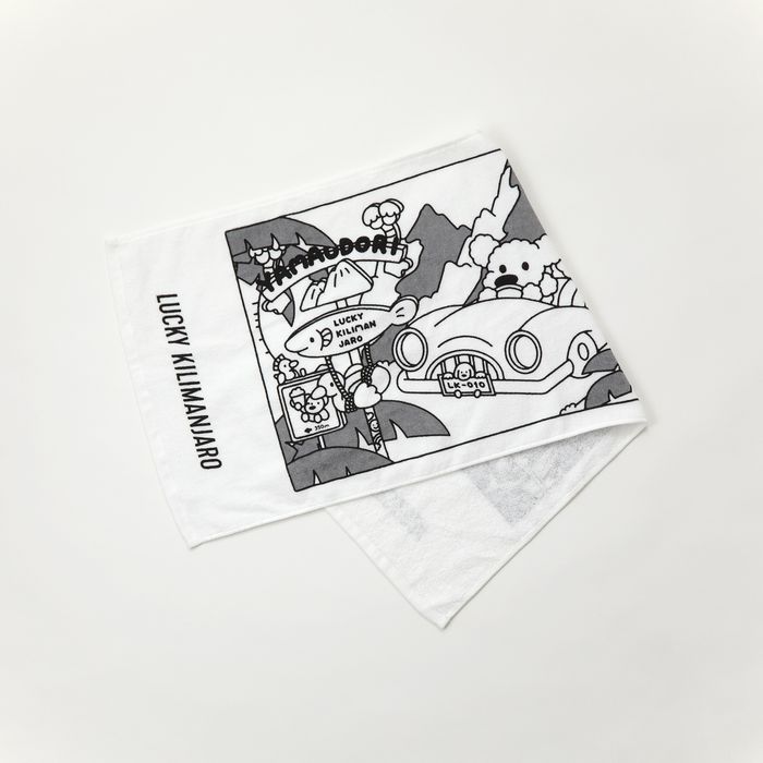 【Lucky Kilimanjaro】YAON DANCERS フェイスタオル -中村美遥コラボ-