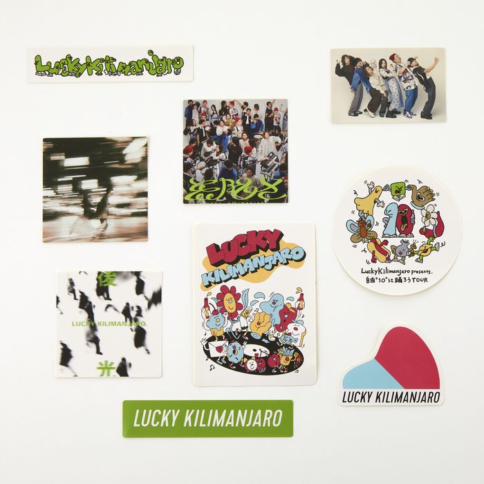 【Lucky Kilimanjaro】LK STICKER PACK 2024 自由“10”に踊ろうTOUR