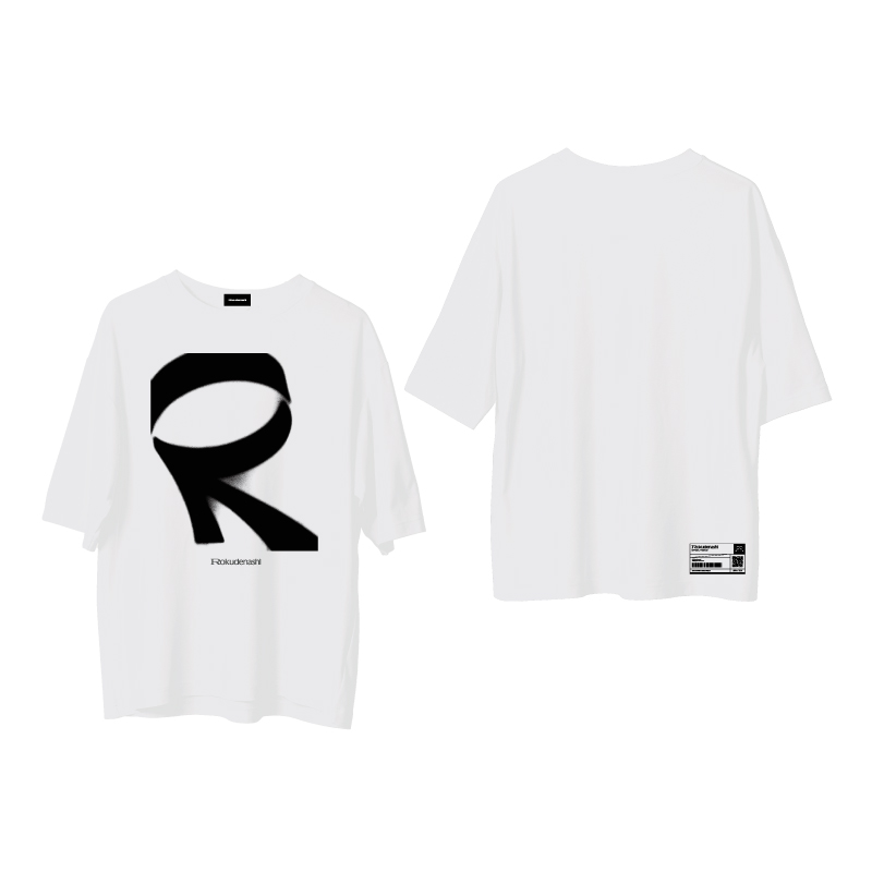 【Rokudenashi】Logo Tee (White) ※Online Only