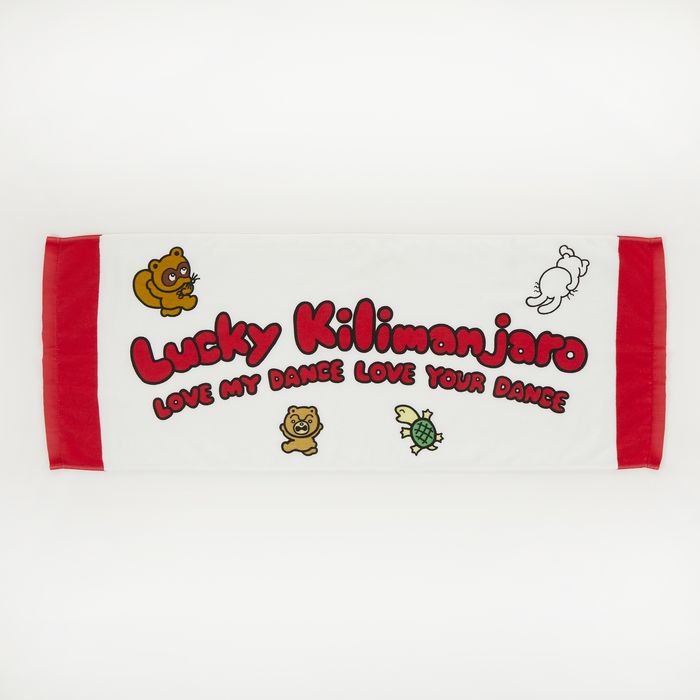 【Lucky Kilimanjaro】ラブマヨフェイスタオル -鈴木裕之コラボ-