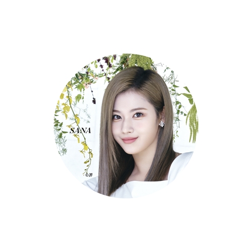 3rd BEST ALBUM  『#TWICE3』リリース記念 グッズ 缶バッチ【SANA】