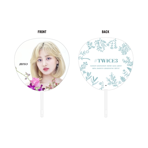 3rd BEST ALBUM  『#TWICE3』リリース記念 グッズ うちわ【JIHYO】