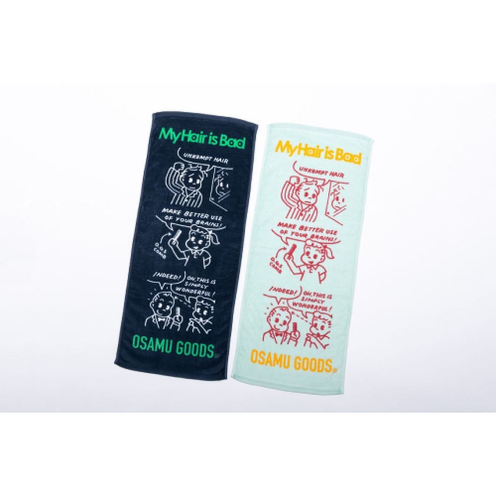 OSAMU GOODSコラボタオル/ミント