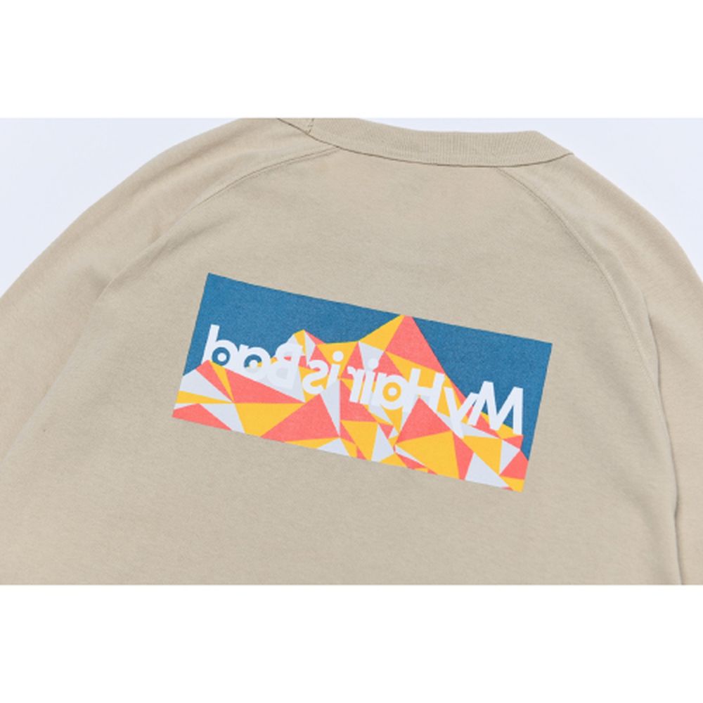 【SALE】越後山脈ラグランTシャツ/サンド