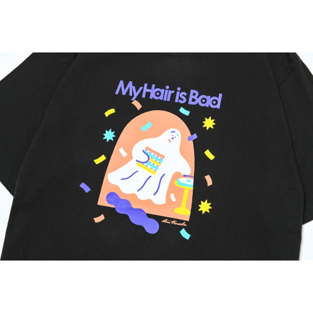 【SALE】ghost Tシャツ/スミ