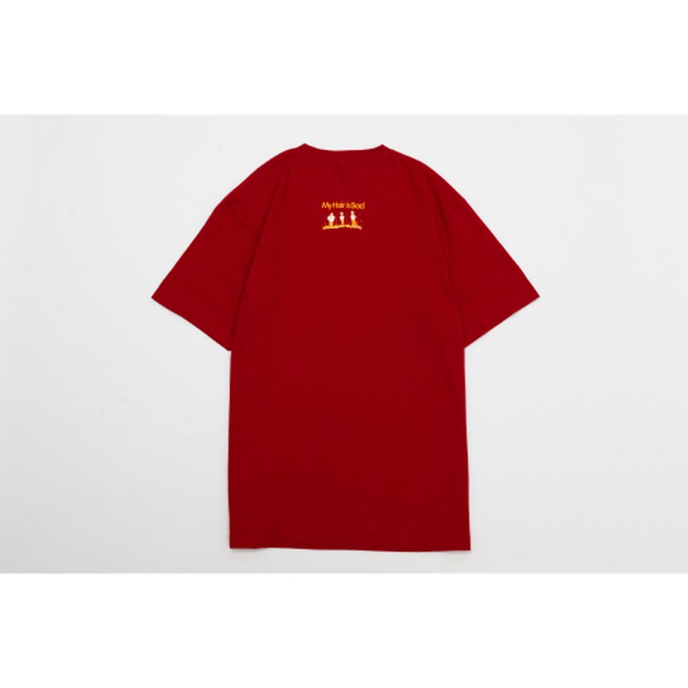 限定ロゴTシャツ/レッド