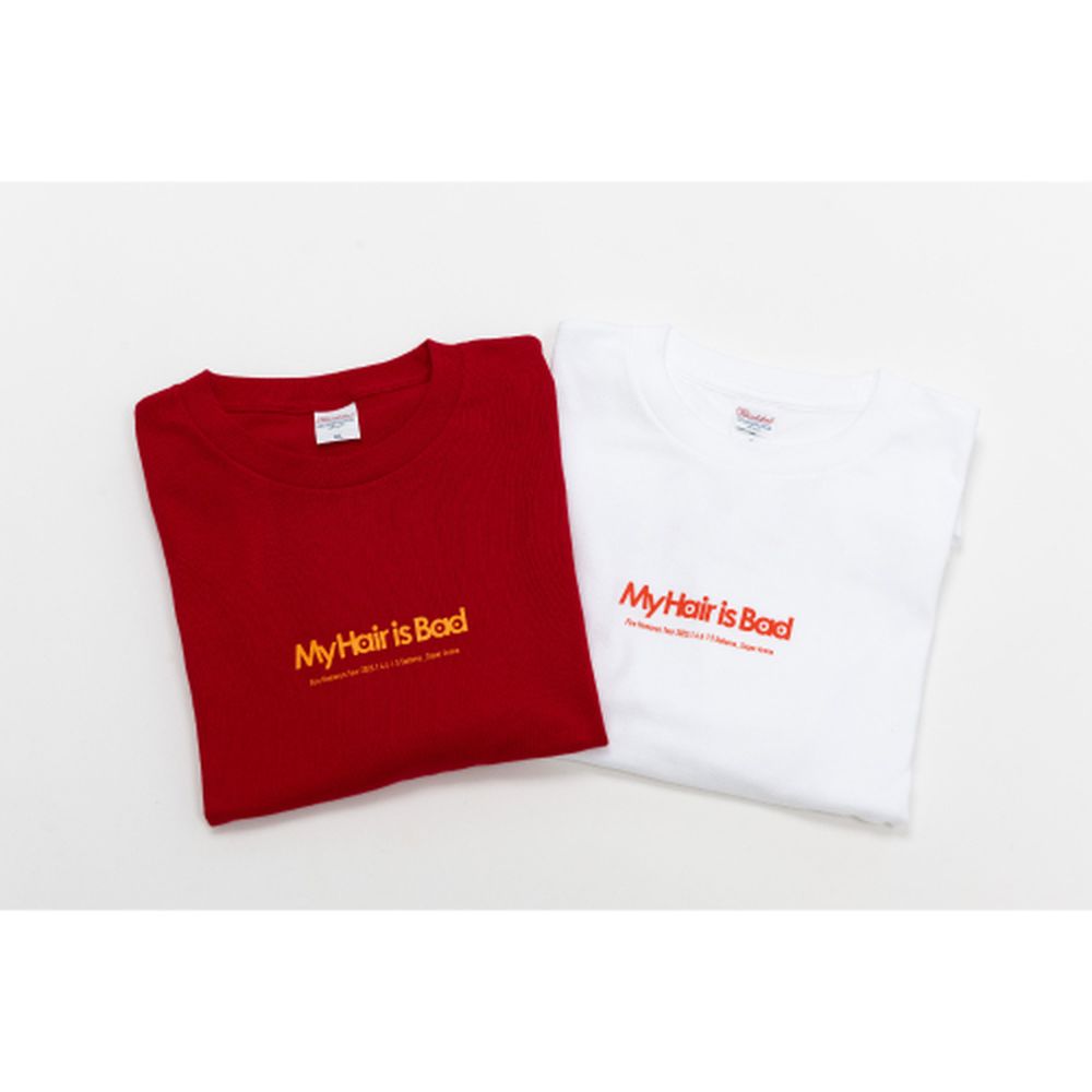 限定ロゴTシャツ/レッド