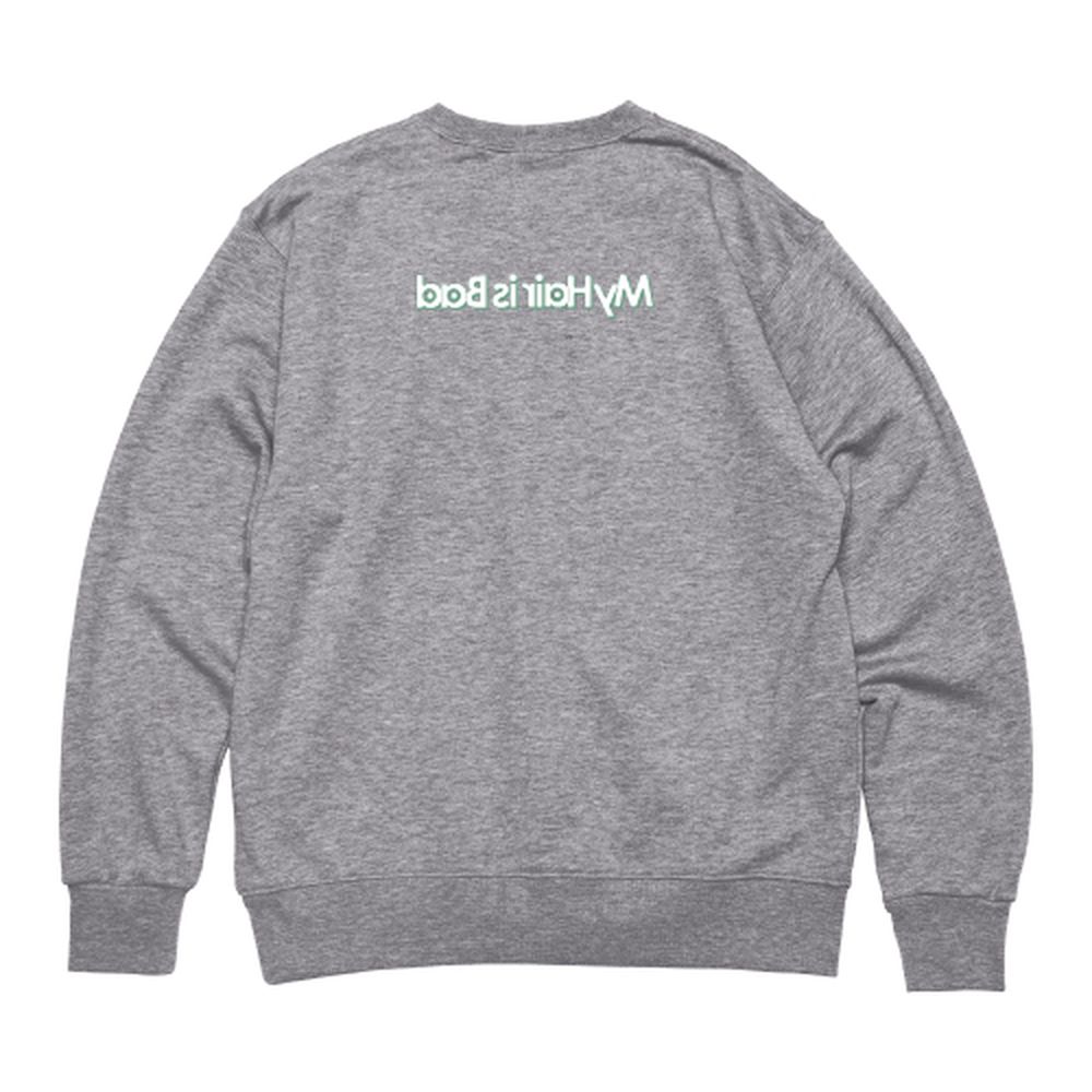 三次元ロゴスウェット/グレー