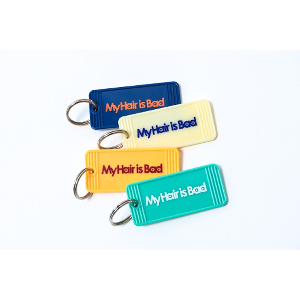 タグキーホルダー/シーグリーン