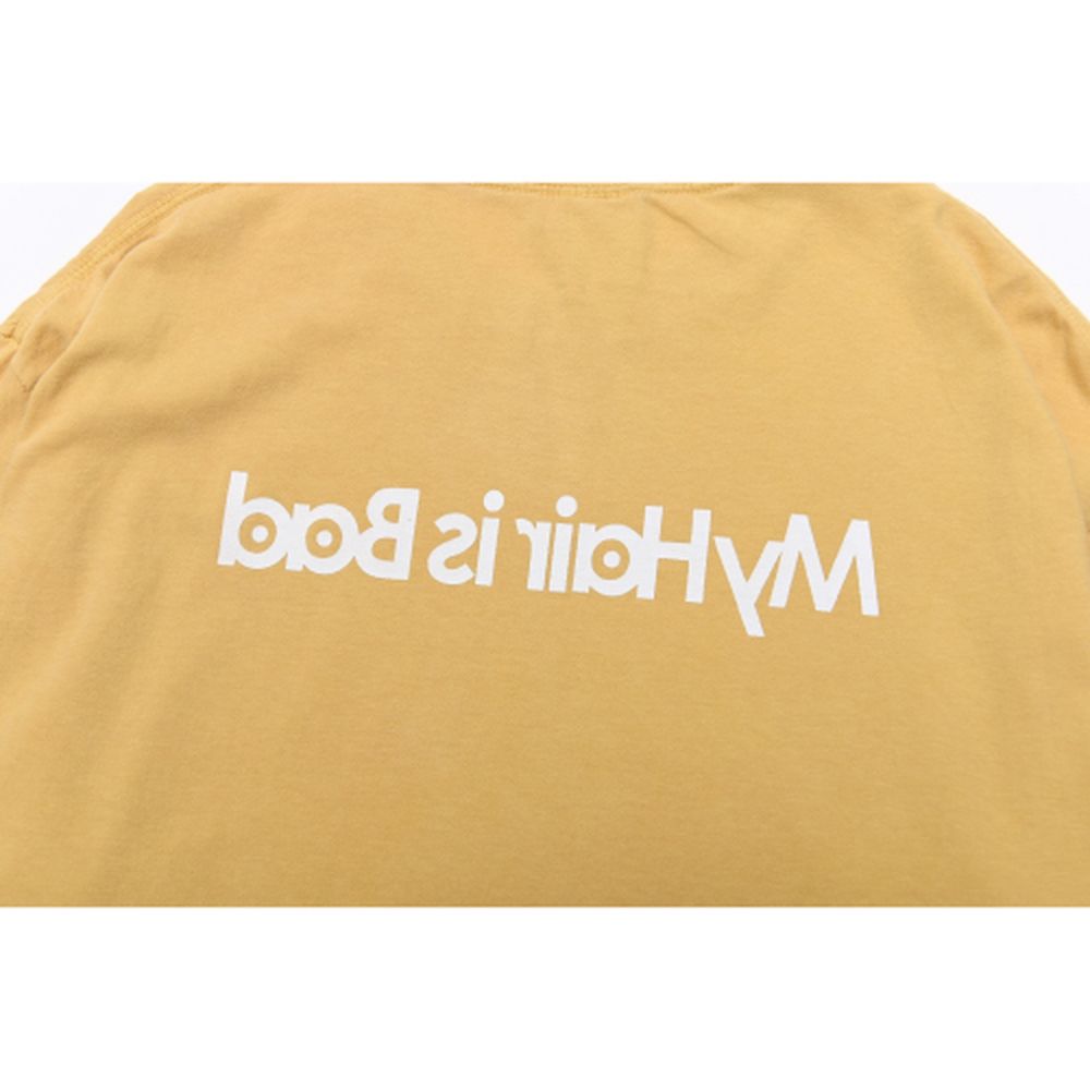 ビンテージロゴTシャツ/マスタード