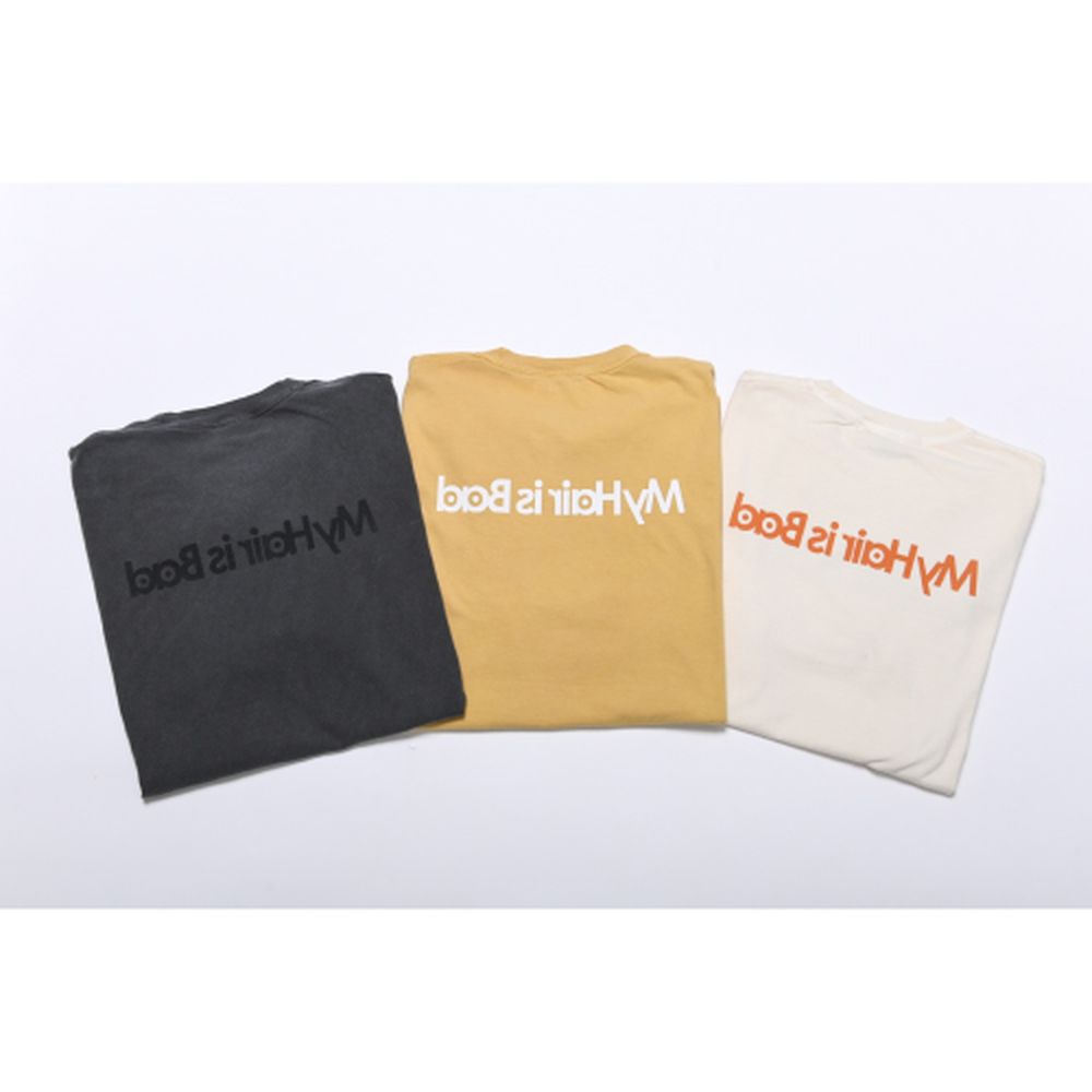 ビンテージロゴTシャツ/マスタード