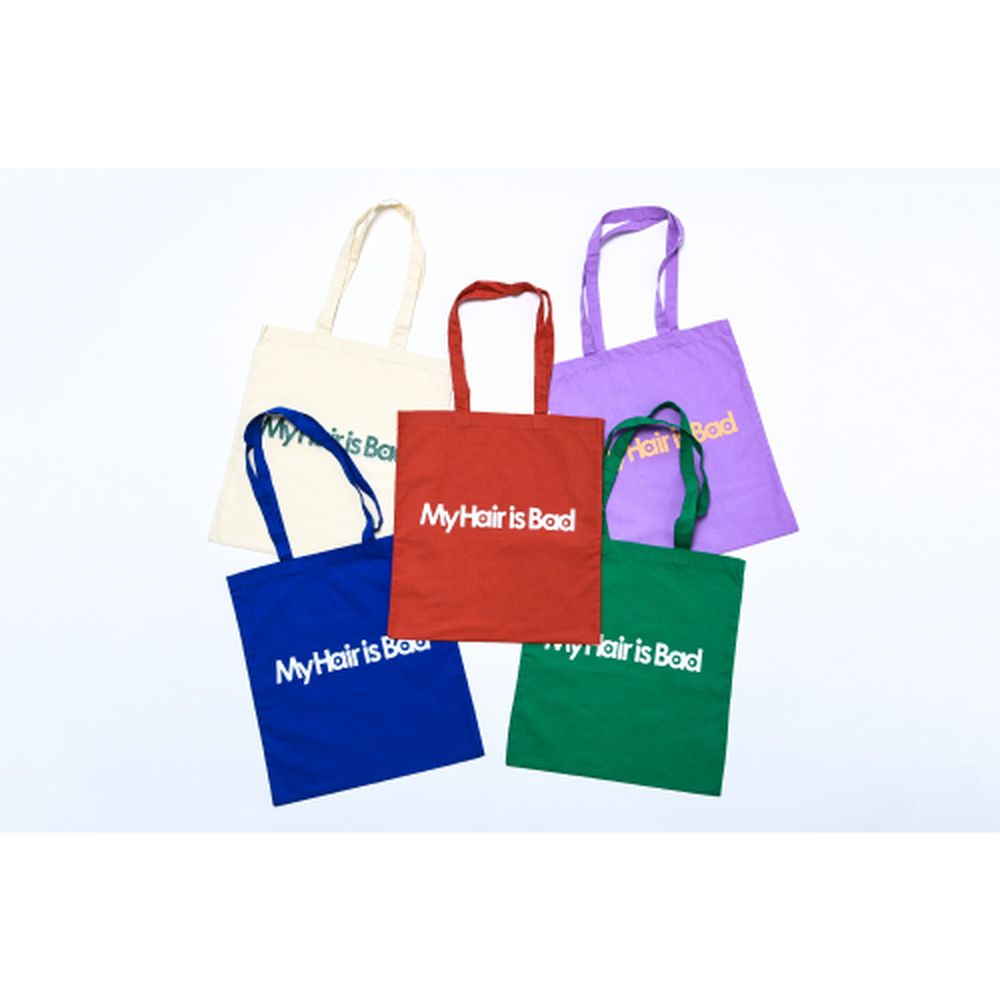 ロゴトートバッグ/ブルー