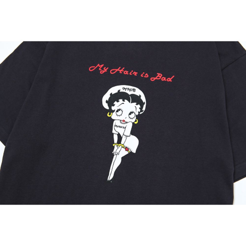 BettyコラボTシャツ/スミクロ