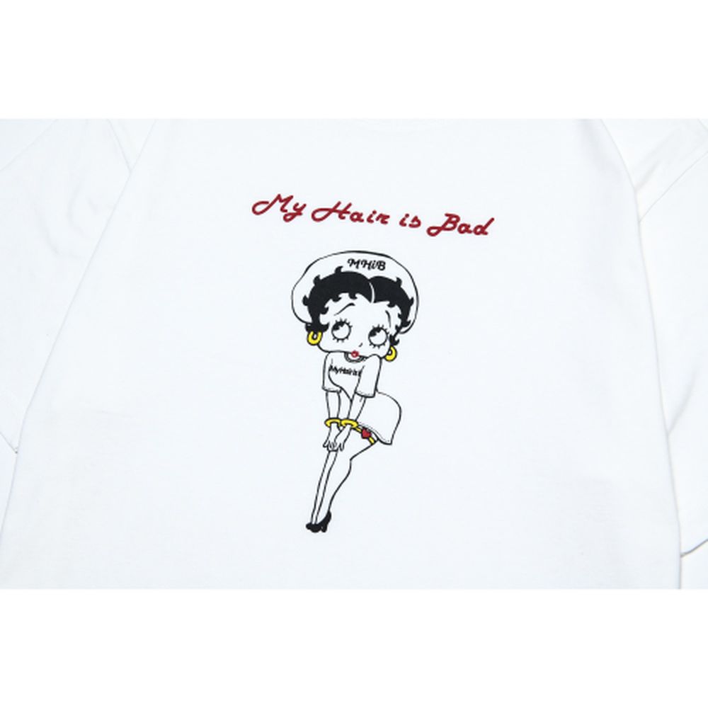 BettyコラボTシャツ/白