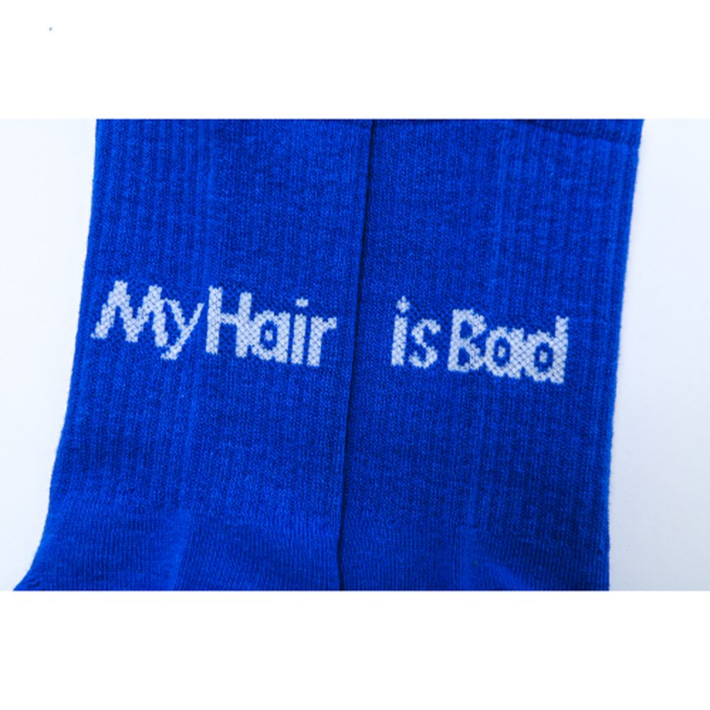 ロゴソックス/ブルー