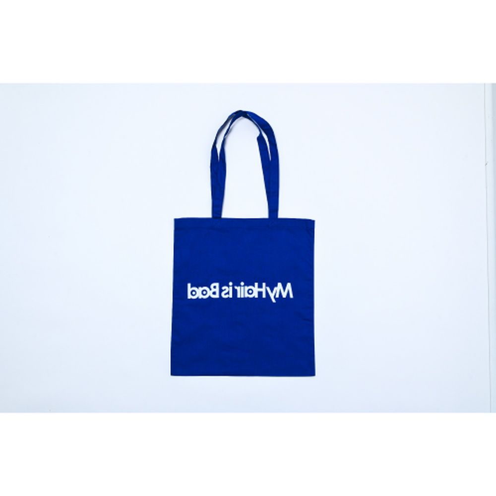 ロゴトートバッグ/ブルー