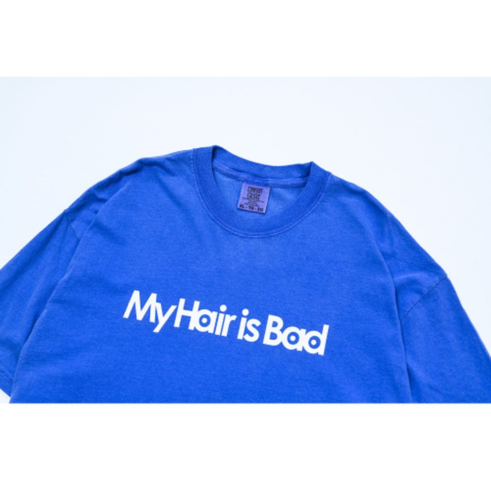 ビンテージロゴTシャツ/ブルー