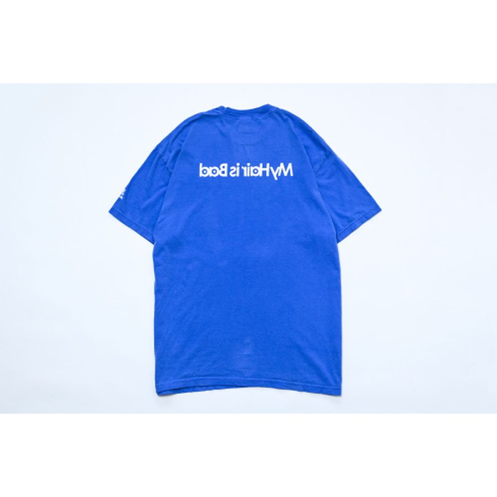 ビンテージロゴTシャツ/ブルー