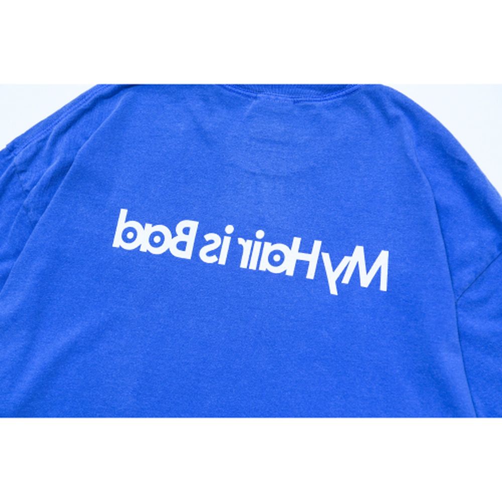 ビンテージロゴTシャツ/ブルー