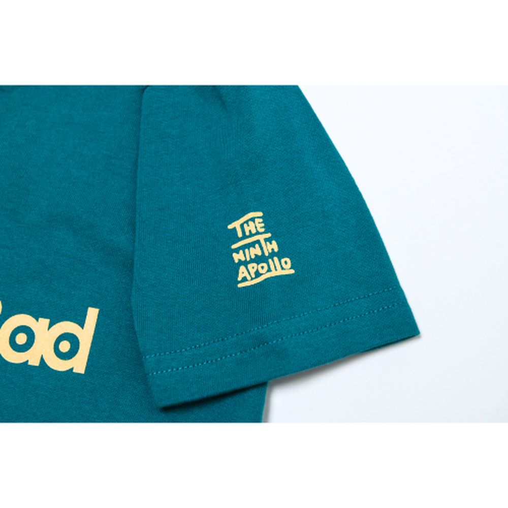 kidsロゴTシャツ/グリーン