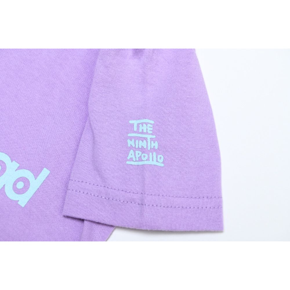 kidsロゴTシャツ/ラベンダー