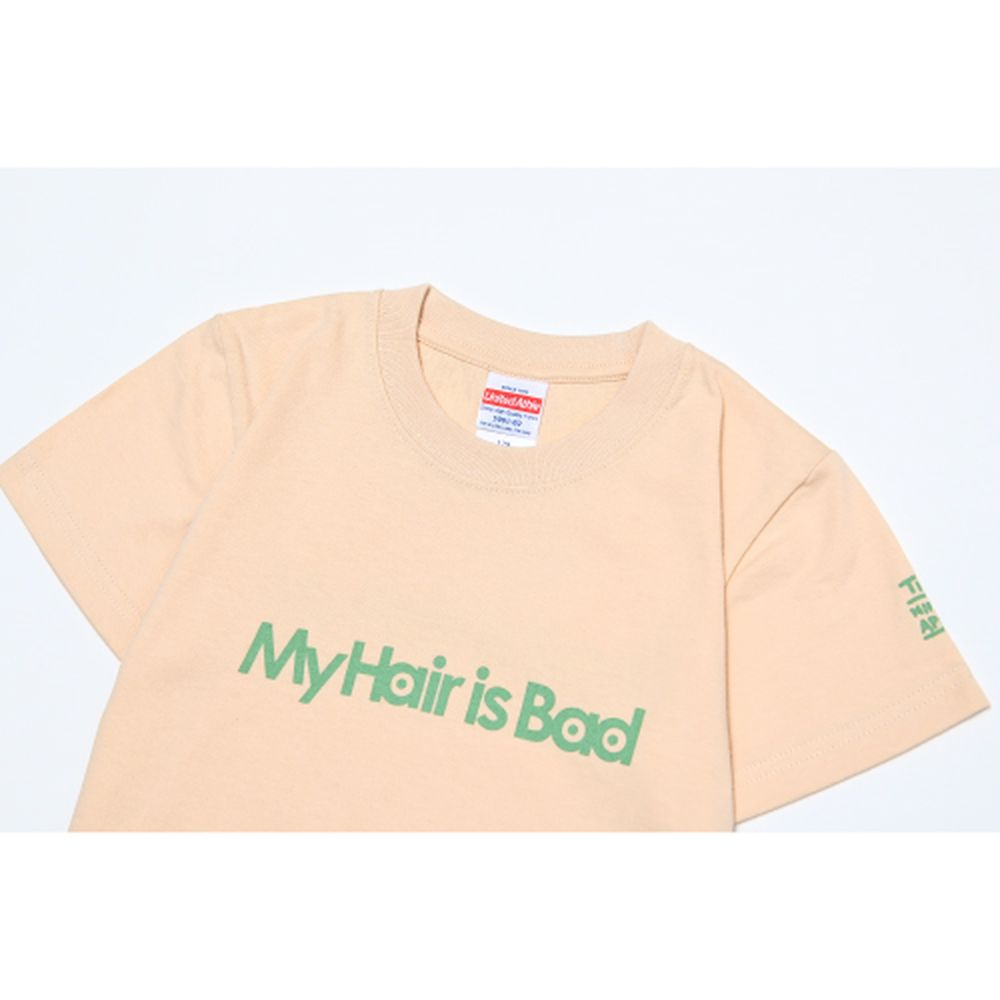kidsロゴTシャツ/ナチュラル