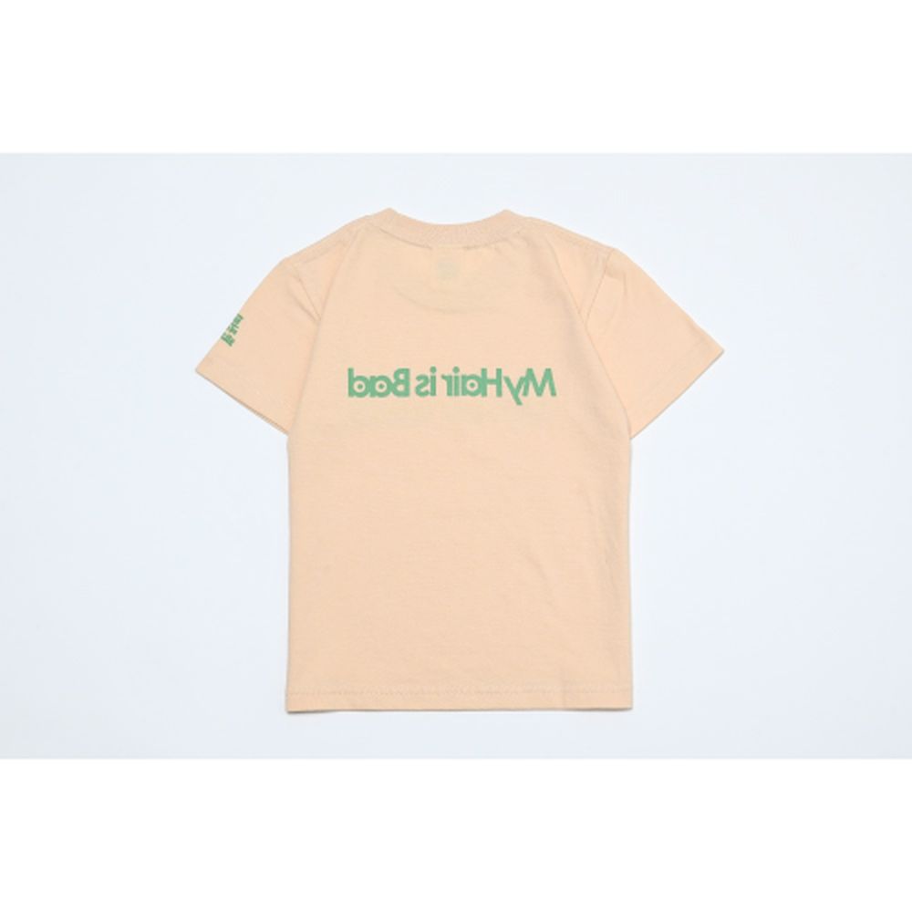 kidsロゴTシャツ/ナチュラル