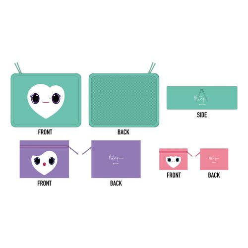 TWICE LOVELYS トラベルポーチセット