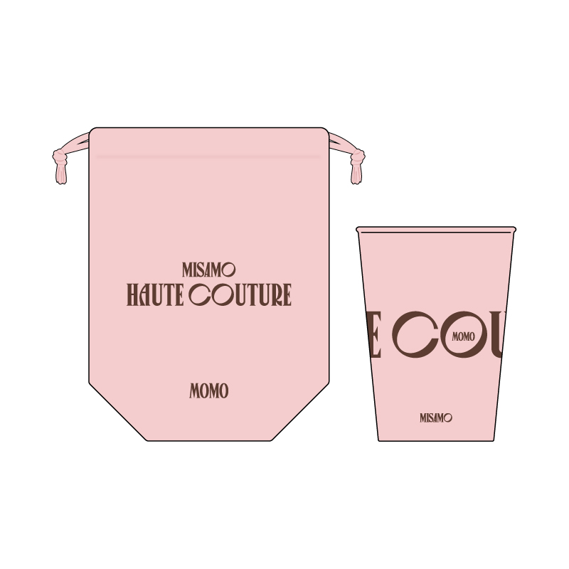 巾着付きカップ【MOMO】