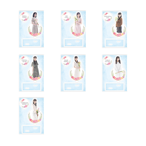 STU48 瀬戸内PR部隊Season2 個別アクリルスタンド(フラワー)
