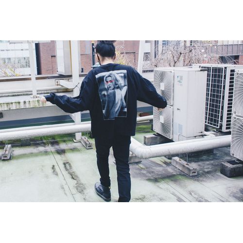 Nulbarich×DELUXE long sleeve T-shirts 