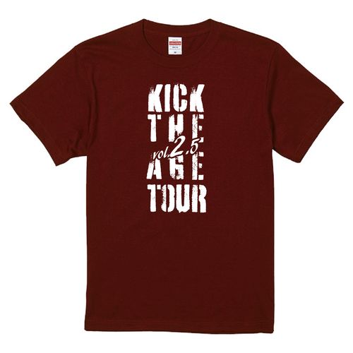 KTAT2.5 Tシャツ【バーガンディー】 