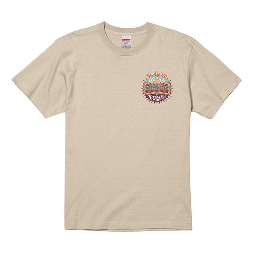 CIRCUSファイナルロゴTシャツ 【BEIGE】