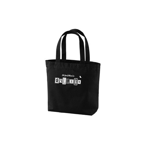 GALLERY ロゴ キャンバストートバッグ[ブラック]