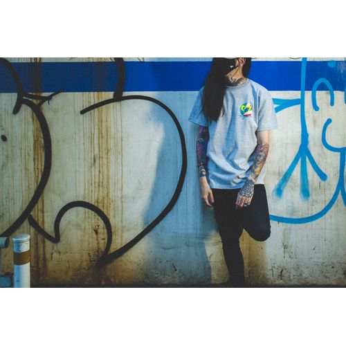 Nulbarich T-Shirt 「Together feat. BASI」/gray