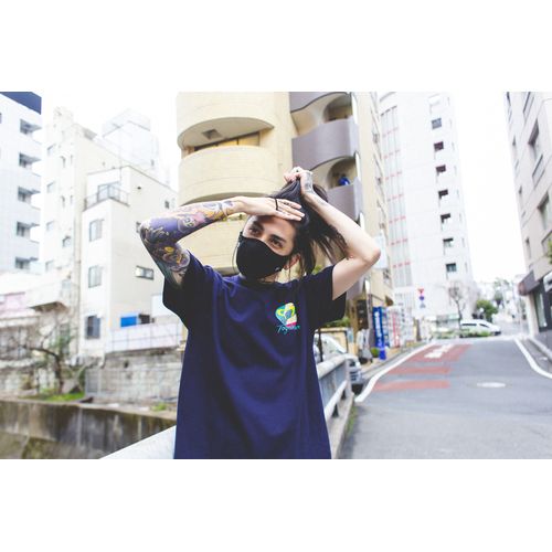 Nulbarich T-Shirt 「Together feat. BASI」/navy