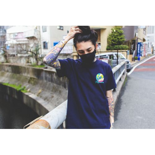 Nulbarich T-Shirt 「Together feat. BASI」/navy