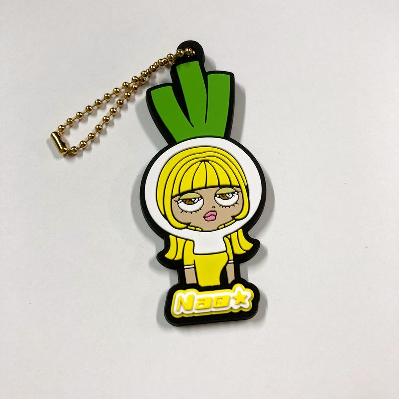 【Negicco】ネギかぶりNao☆ラバーキーホルダー 