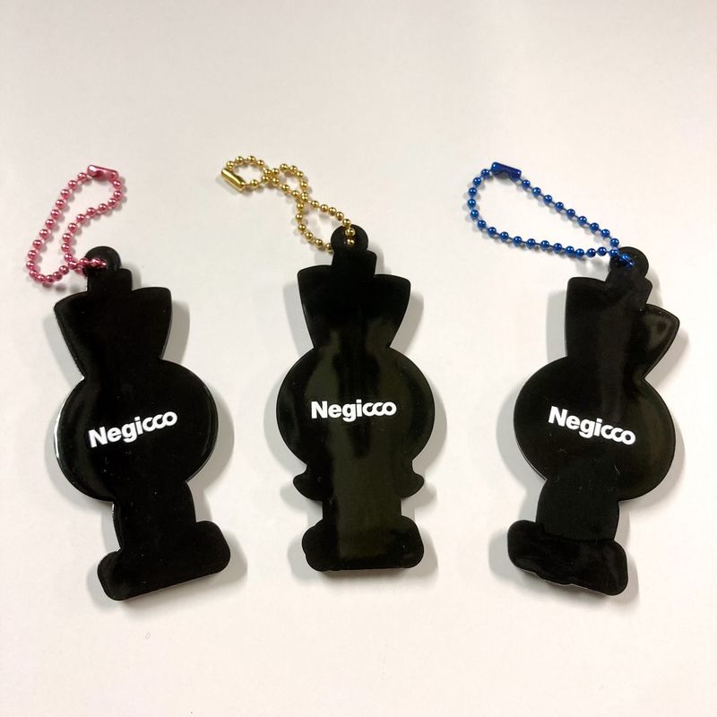【Negicco】ネギかぶりMeguラバーキーホルダー 