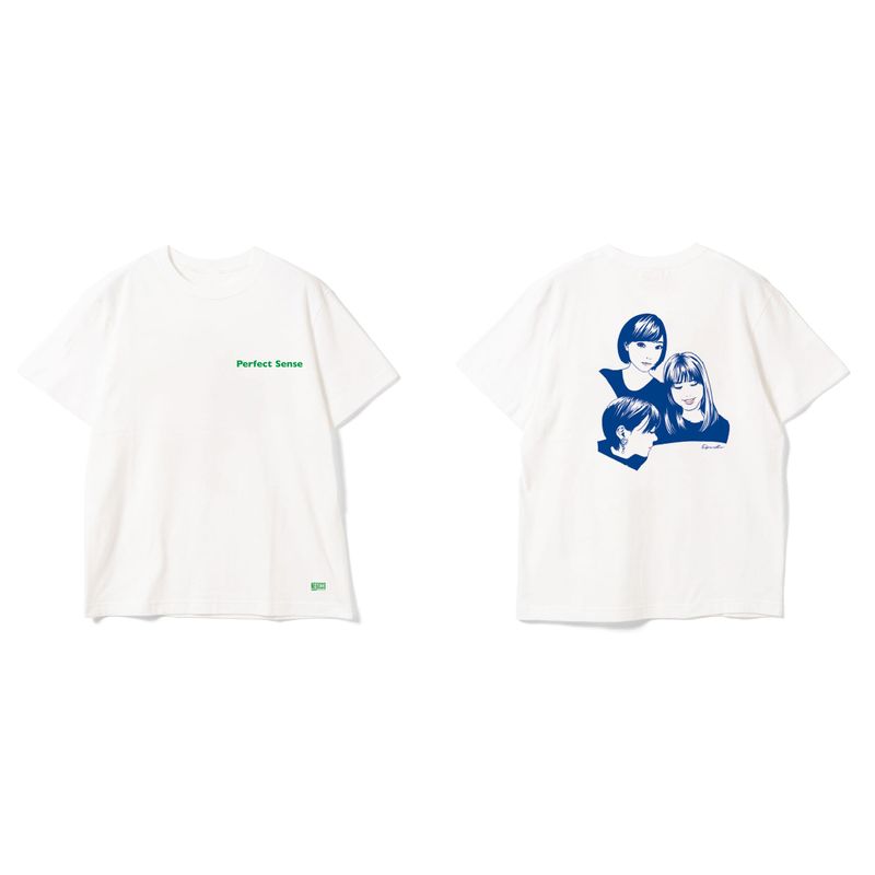 【Negicco】Negicco Portrait Tシャツ（イラスト：江口寿史） 