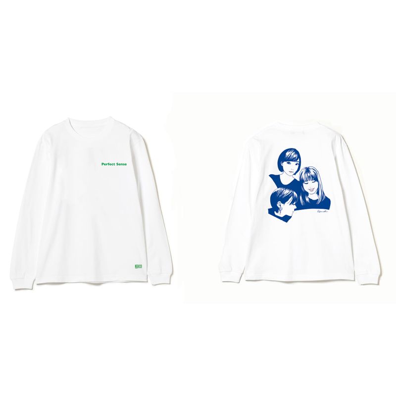 【Negicco】Negicco Portrait ロンT（イラスト：江口寿史） 