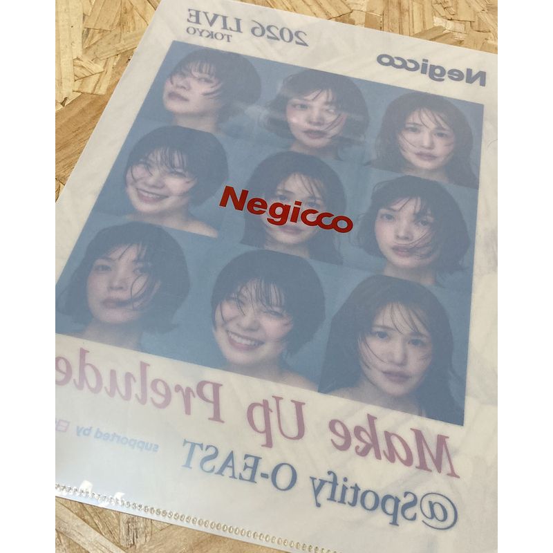 【Negicco】Negicco Make Up Preludeクリアファイル